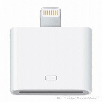 30-pin Female to 8-pin Male Adapter for iPhone 5